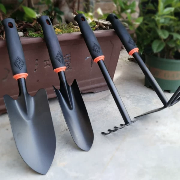 Four-piece garden shovel set - Image 2